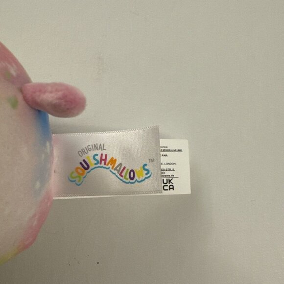 Squishmallow 4” Shena Tie dye Dog Plush Kellytoy J45 - Picture 3 of 3